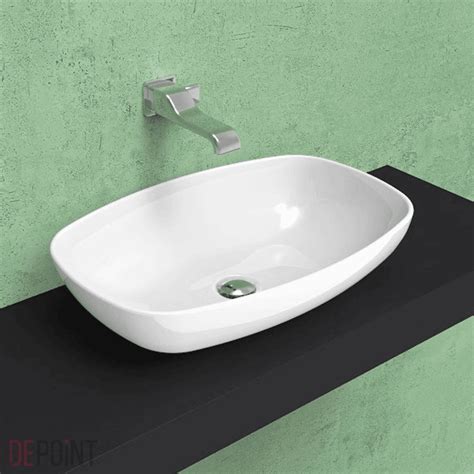 ᐉ Керамическая раковина 60 см Flaminia Nuda, white (ND60A) Купить в ...