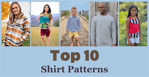 Top 10 Shirt Patterns: Our Best Shirt Sewing Patterns