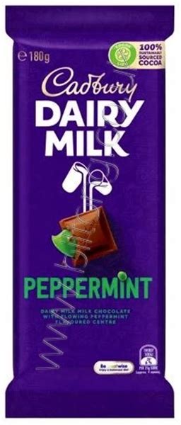 Cadbury Peppermint Dairy Milk Chocolate Susmans Biltong