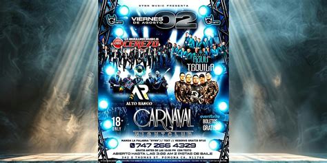 Friday Night Agosto 2 Banda Norteño Y Reggaeton Carnaval Nightclub