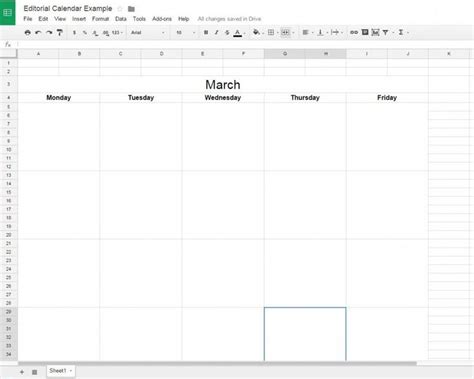 Editable Calendar Template Google Docs Printable Calendar Collection