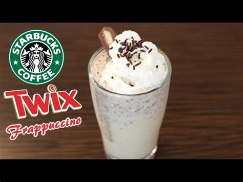 TWIX Frappuccino Recipe From Starbucks Secret Menu YouTube