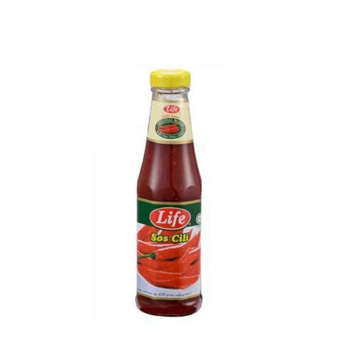 Life Chilli Sauce Sos Cili 辣椒酱 340g Lazada