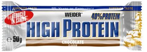 40 Protein Riegel 50 G WEIDER VitalAbo