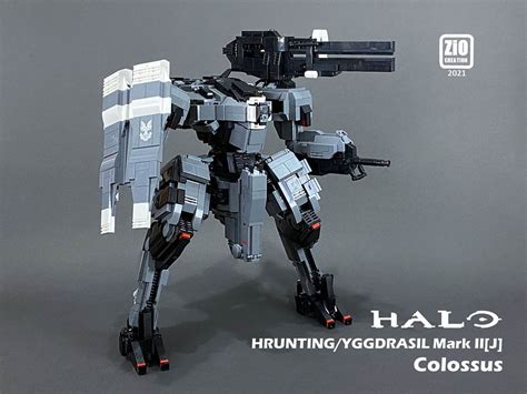 Feel The Dominating Presence Of This Halo Mech The Brothers Brick