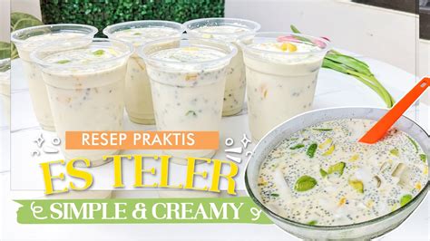 Resep Es Teler Simple Praktis Creamy Ide Jualan Es Teler Segar