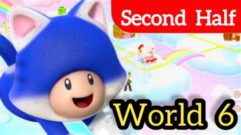 Super Mario 3d World Gameplay Walkthrough Part 8 Second Half Youtube