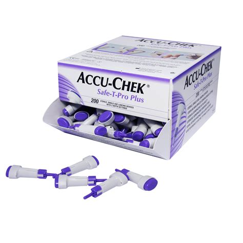 Accu Chek Safe T Pro Plus Adjustable Depth Lancet Carewell