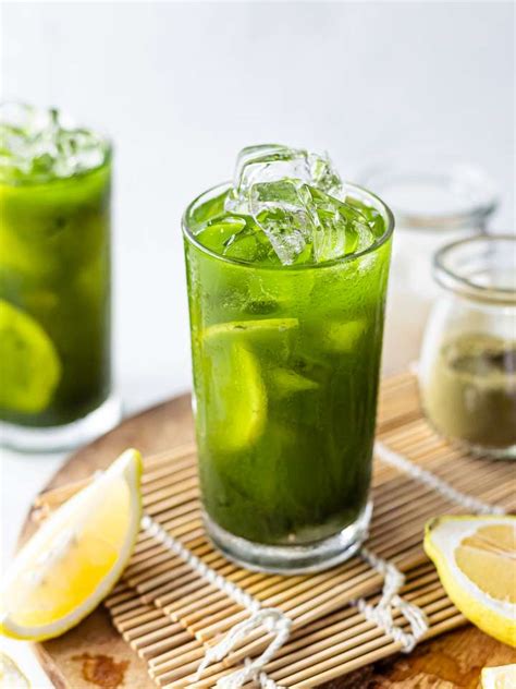 Sugar Free Matcha Lemonade Recipe Foodaciously