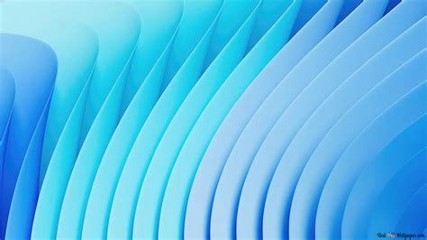 Windows 11 Blue Abstract 4K wallpaper download