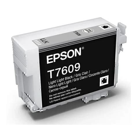 Genuine Epson T Light Light Black Cartridge Epson Surecolor P