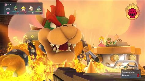 Mario Party Chaos Castle Bowser Vs Luigi Rosalina Spike