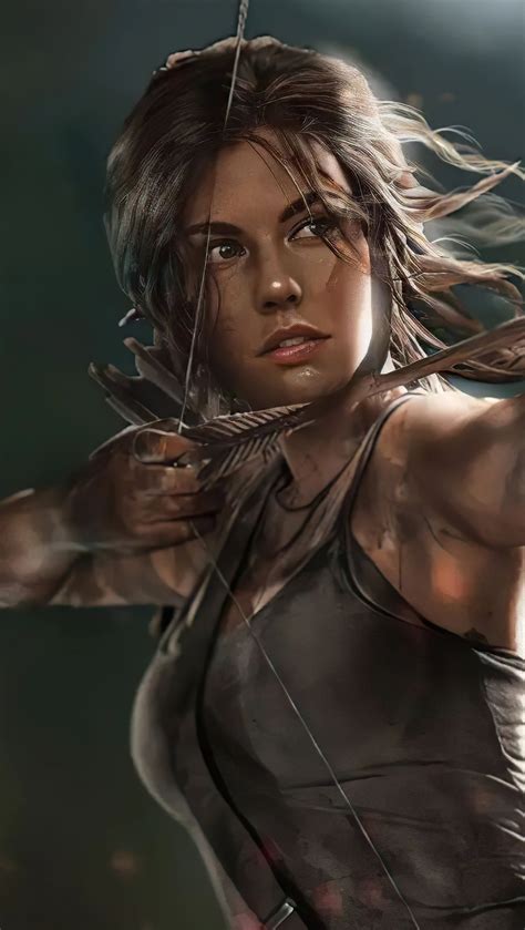 Lauren Cohan Como Lara Croft The Tomb Raider Fondo De Pantalla 4k Hd Id