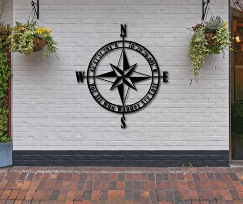 Nautical Compass Rose Compass Rose Wall Art Personalized - Etsy