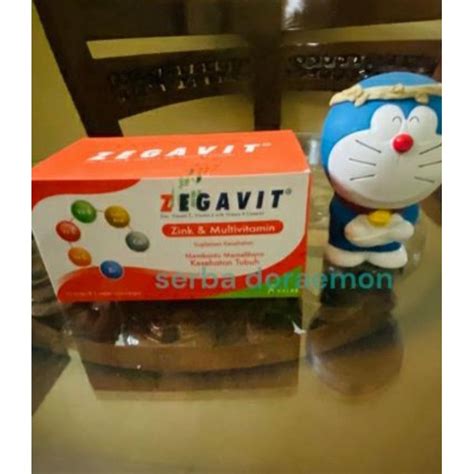 Jual Zegavit Multivitamin Zink 60 Tablet Shopee Indonesia