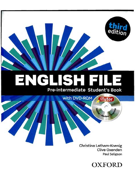 English File Pre Intermediate Students Book Units 1,2,3 | PDF