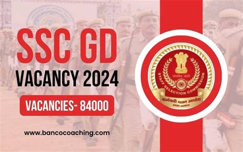 Ssc Gd Constable Notification Posts