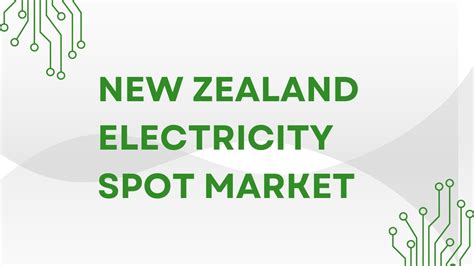 New Zealand Electricity Wholesale Market YouTube