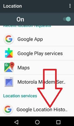 how to find location android phone