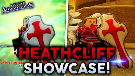 HEATHCLIFF SHOWCASE Anime Adventures ROBLOX YouTube