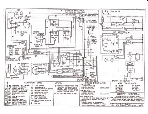 Nordyne Wiring Diagram Electric Furnace - Wiring Diagram