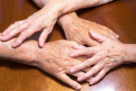 Old People Holding Hands. Closeup. Stock Image - Image of hands, detail ...