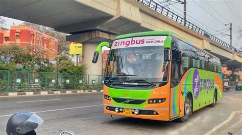 Delhi To Manali On Zingbus Volvo B R Zingbus Volvo Bus Journey