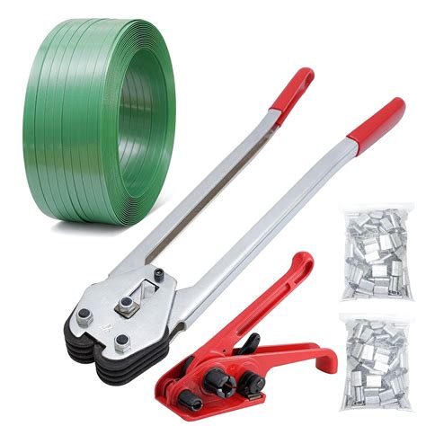 Heavy Duty Pet Banding Packaging Strapping Kit With Sealer Tool In