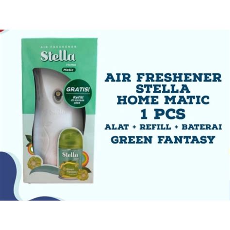 Jual Stella Matic Box Set Green Fantasy Set Baterai Alat Refill