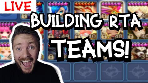 Building RTA Units Teams Summoners War YouTube