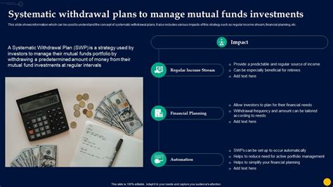 Unlocking Power Of Mutual Systematic Withdrawal Plans To Manage Mutual