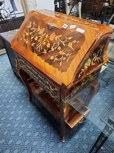 INLAID BUREAU A F Southgate Auction Rooms