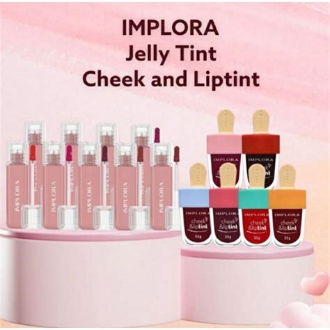 Jual Implora Cheek Liptint Implora Jelly Tint Liptint Ice Cream