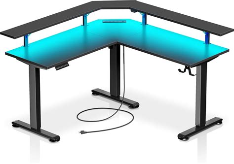 Aodk Electric Standing Desk L Shaped Height Adjustable