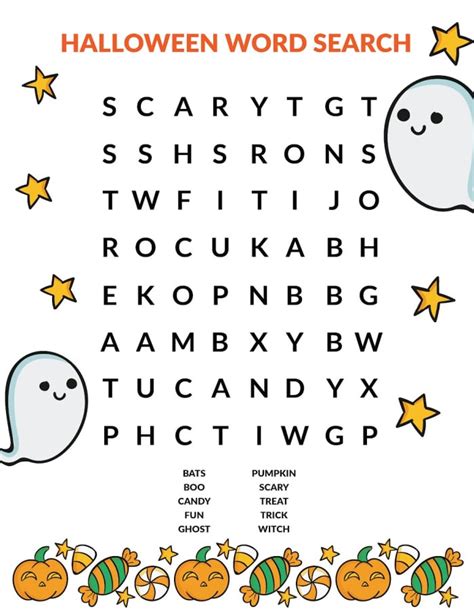 7 Printable Easy And Fun Halloween Games For Kids Party