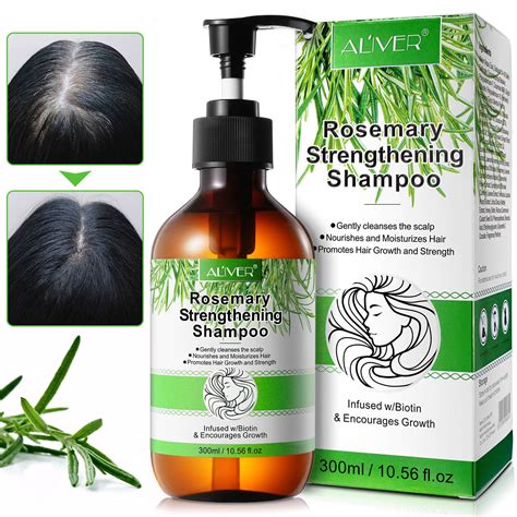 Aliver Rosemary Strengthening Shampoo Infused With Biotin Gently