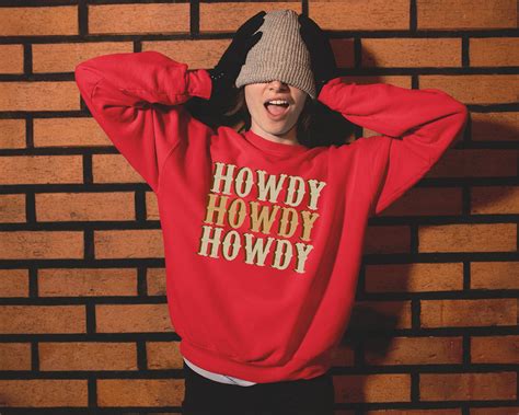 Howdy Sweatshirt Cowgirl Sweatshirt Country Sweatshirt Etsy