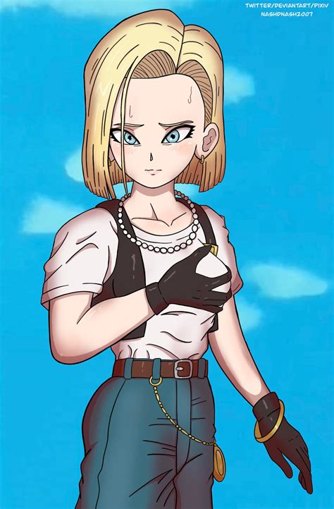 Android 18 Ill Detonate By Nashdnash2007 On Deviantart