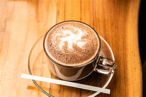 Hot Chocolate On The Table Stock Image Image Of Table