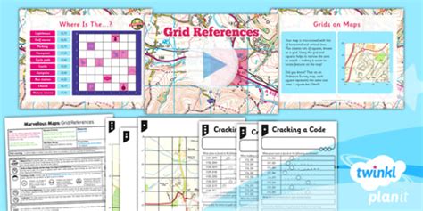 Ks2 Grid References Lesson Plan 4 Geography Teacher Made