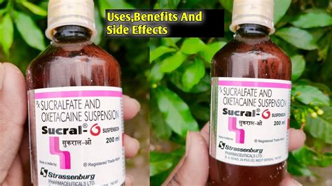 Sucral O Suspension Uses Benefits And Side Effects Youtube