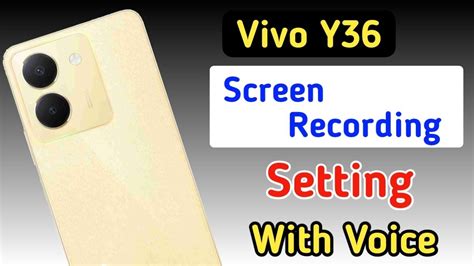 How To Record Screen In Vivo Y Vivo Y Mein Screen Recording Kaise