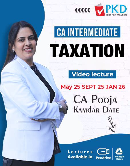 Pooja Kamdar Ca Intermediate Taxation May Sept Jan