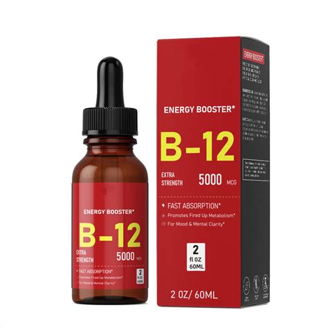 B12 Vitamin Liquid Supplement Natural Vitamin B12 Drops - China Food ...