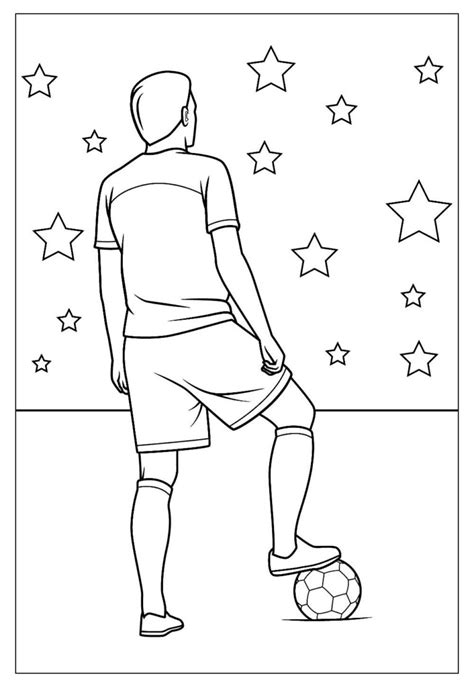Desenhos De Futebol Para Pintar