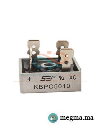 KBPC5010 Diode Pont Redresseur 50A 1000V MEGMa