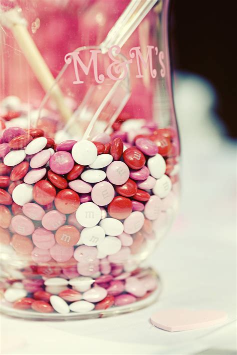 Wedding Candy in Pink and White