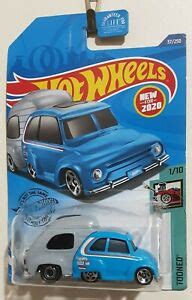 Hot Wheels RV THERE YET TOONED BABY BLUE GRAY CAMPER EBay