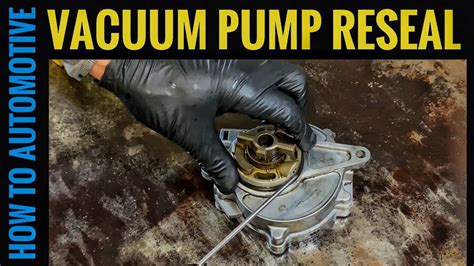 Reseal Your Volvo Xc60s Vacuum Pump To Fix That Oil Leak Youtube