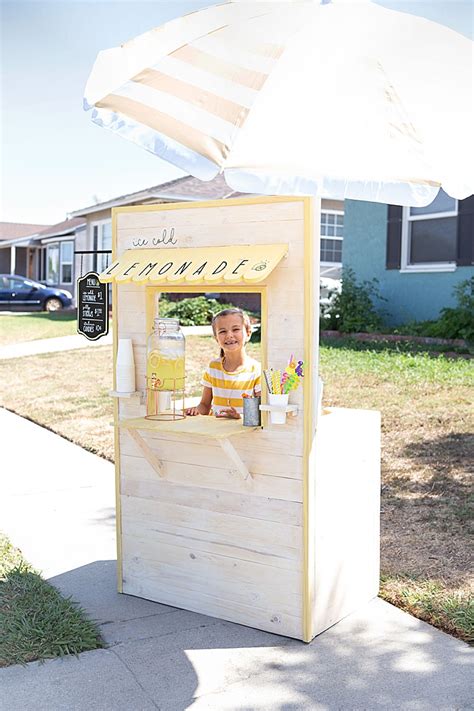 Diy Lemonade Stand Ideas, Plan, Built And VIDEO